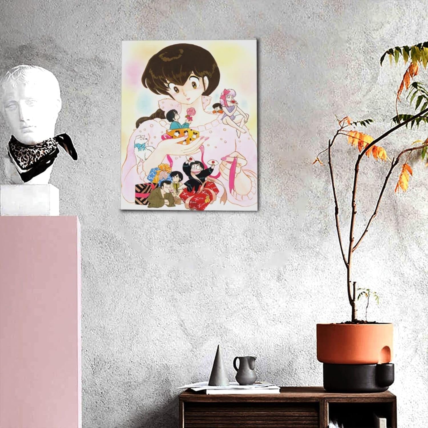 Amazon.co.jp: めぞん一刻 ポスターアートパネル 壁の絵 壁掛け