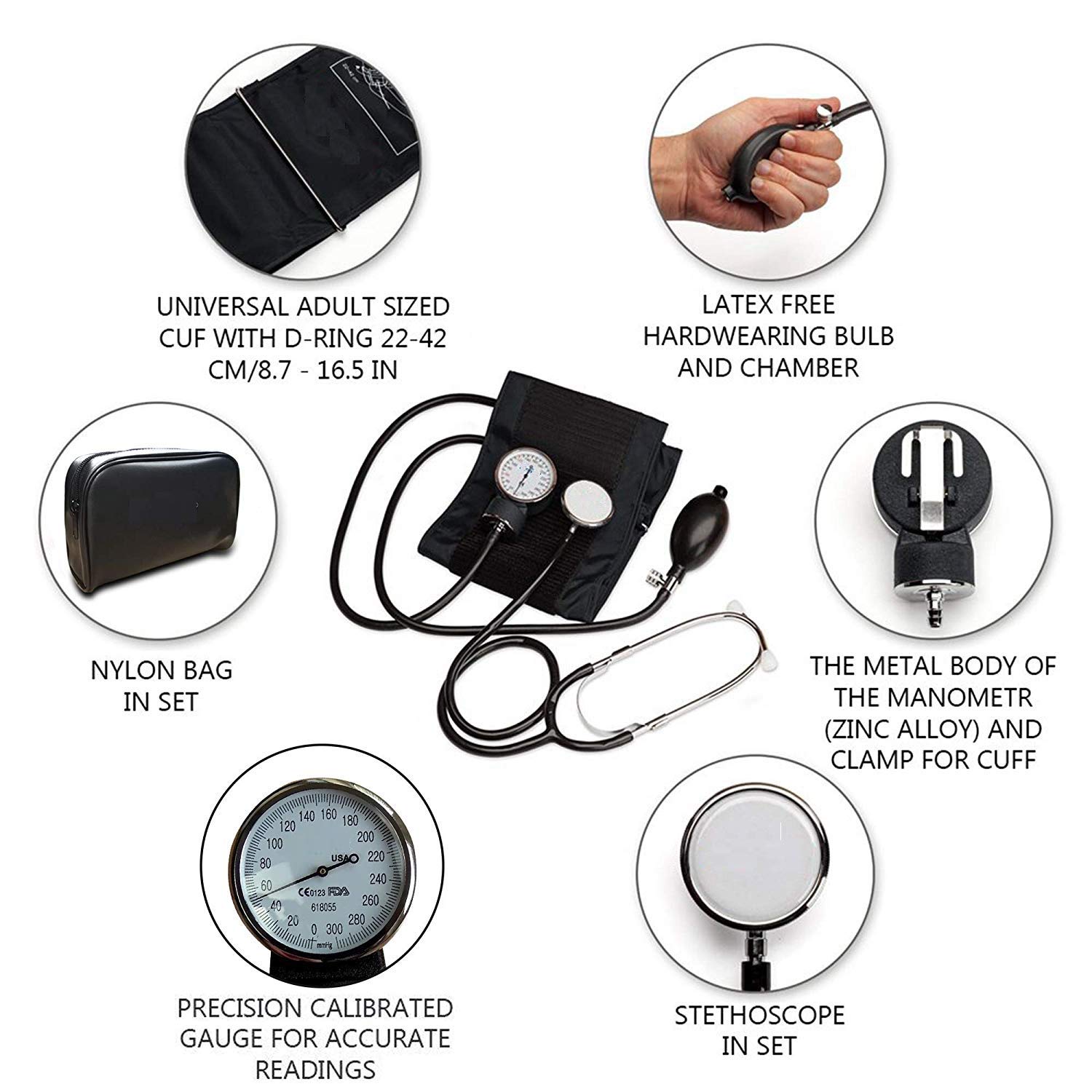Buy MCP Blood Pressure Monitor Sphygmomanometer with stethoscope