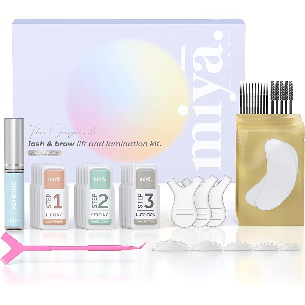 7/mo Finance 2 in 1 Lash Lift & Brow Lamination Kit Instant Fuller