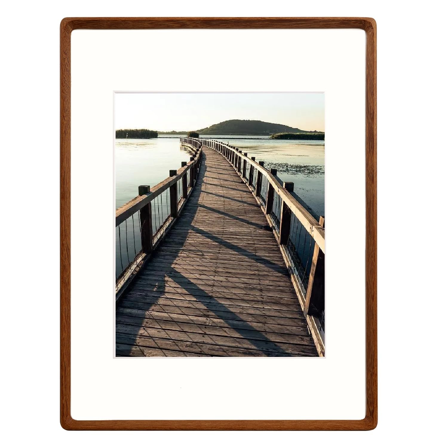 Natural Wood Inspired Tabletop Frame