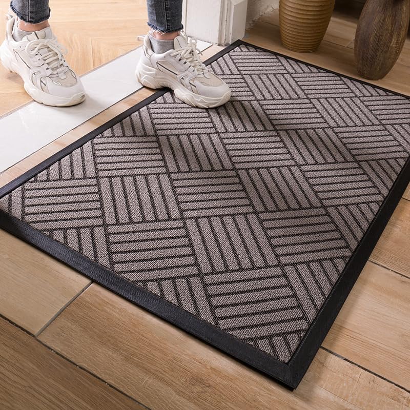 Amazon | Tuokus 玄関マット 75×45cm ドアマット 泥落としマット フロアマット マット キッチンマット タイルカーペット ...