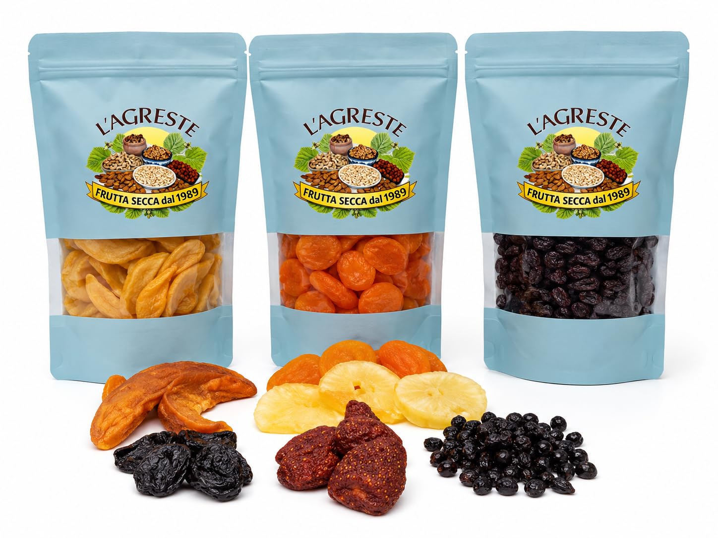 L’AGRESTE – MIRTILLO BLU ESSICCATO NATURALE 500 G – SENZA ZUCCHERO AGGIUNTO – SENZA CONSERVANTI – FRUTTA ESSICCATA PREMIUM – CONFEZIONE SALVA FRESCHEZZA – IDEALE PER SNACK, YOGURT, DOLCI E COLAZIONE