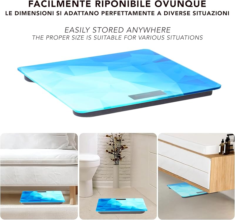 IPEA Ultra Vékony Digitális Személymérleg 180 kg-ig Precíz Méréshez