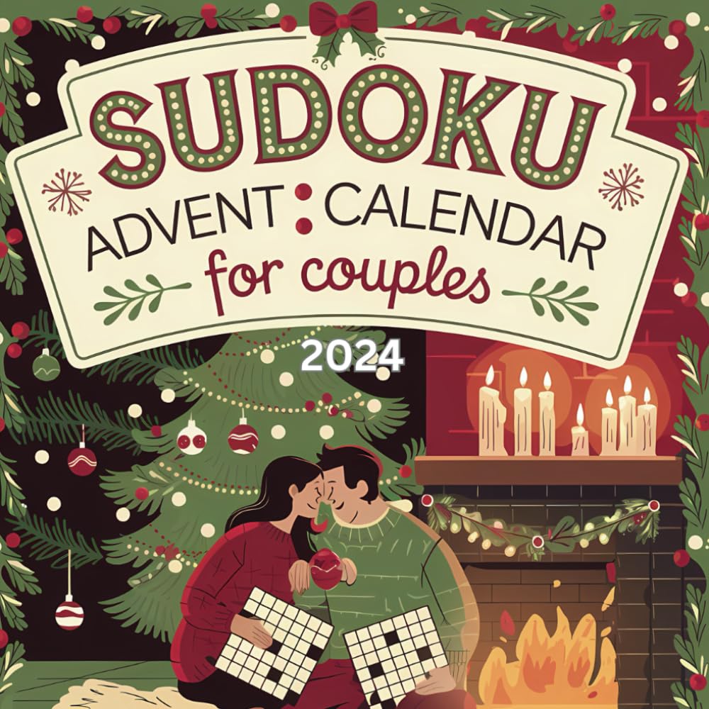 Sudoku advent calendar for couples: Advent puzzle fun