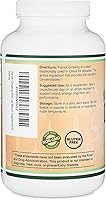 Vista 6 de Cápsulas de ginseng (extracto de ginseng rojo coreano, Panax Ginseng 10% de ginsenósidos) (suministro para 4 meses) 240 cápsulas veganas - 1,000 mg