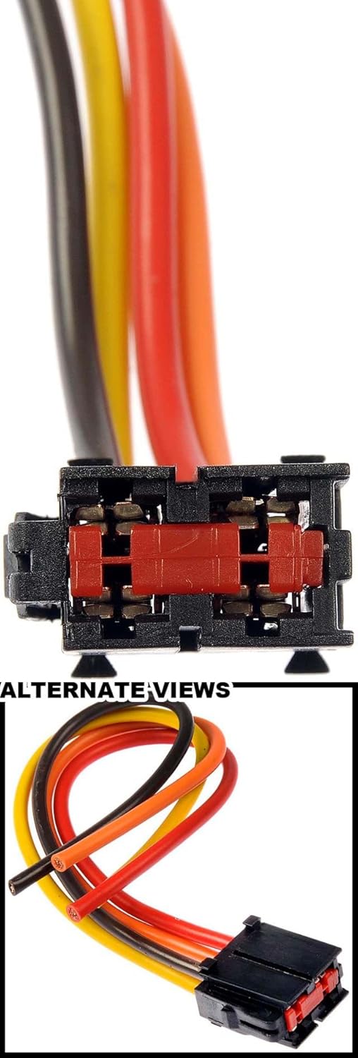 APDTY 084414 Blower Motor Speed Resistor Harness Pigtail