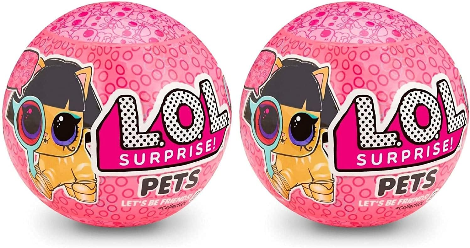 L.O.L. Surprise! Surprise Pets Ball Series 4 Collectible Dolls (Pack of 2)