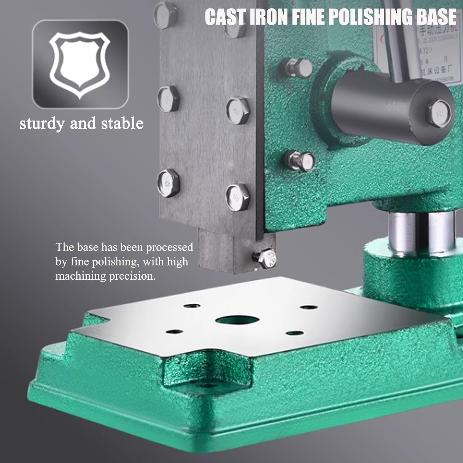 Adjustable Hand Punching Machine Punch Press Manual Press Puncher Tools for Pressing Embossing Stamping and Punching Durable and Versatile Handheld Punch Press