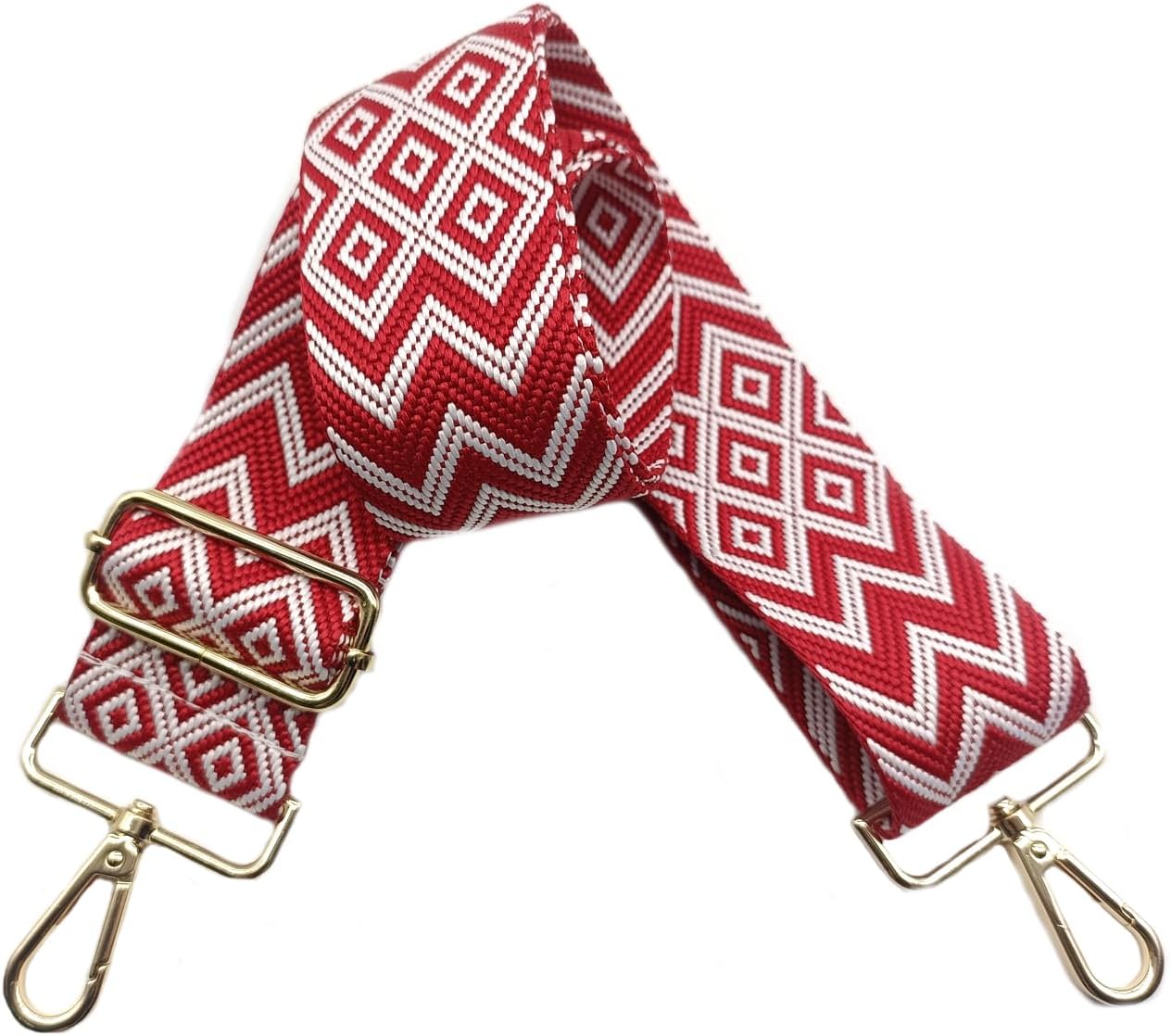 Bandoulière Sac Large 3.8 Cm – Sangle Réglable 70-130 Cm Avec Boucle Dorée, Accessoire Échangeable Pour Femme