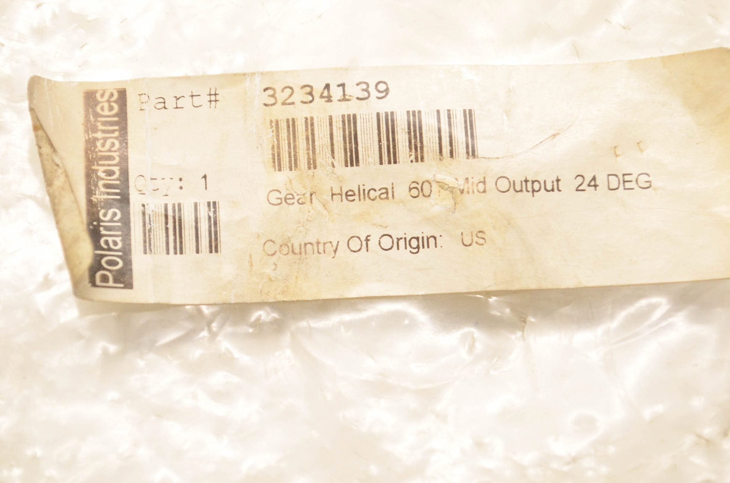 Amazon.com: Polaris Ranger Mid Output Helical Gear, 60T, Genuine 