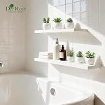 Der Rose 6Pcs Small Fake Plants Cute Artificial Succulent Faux Plants for Home Bathroom Living Room Office Desk Shelf Bookshelf Decor Indoor Aesthetic