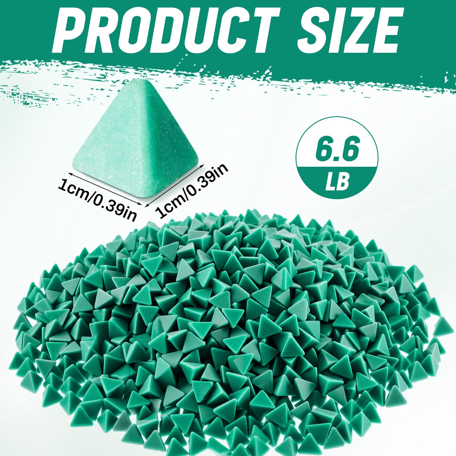 Resin Tumbling Media - Rust Removal & Polishing -2