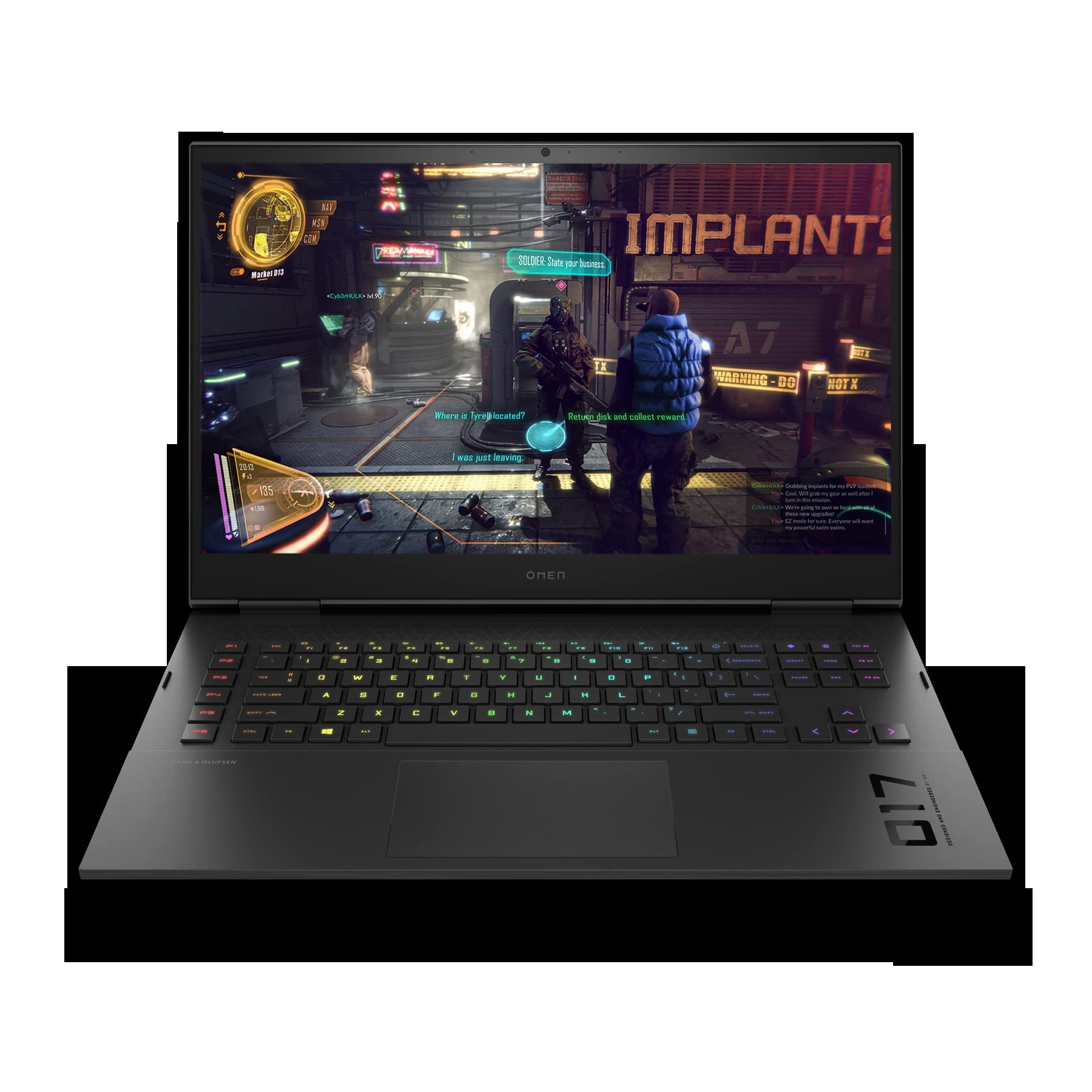 HP OMEN 17-ck2177ng 17,3
