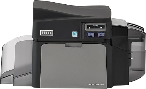 Fargo DTC4250e Impresora de sublimación de tinte de escritorio de una sola cara/transferencia térmica - Color - Impresión de tarjetas - Ethernet -