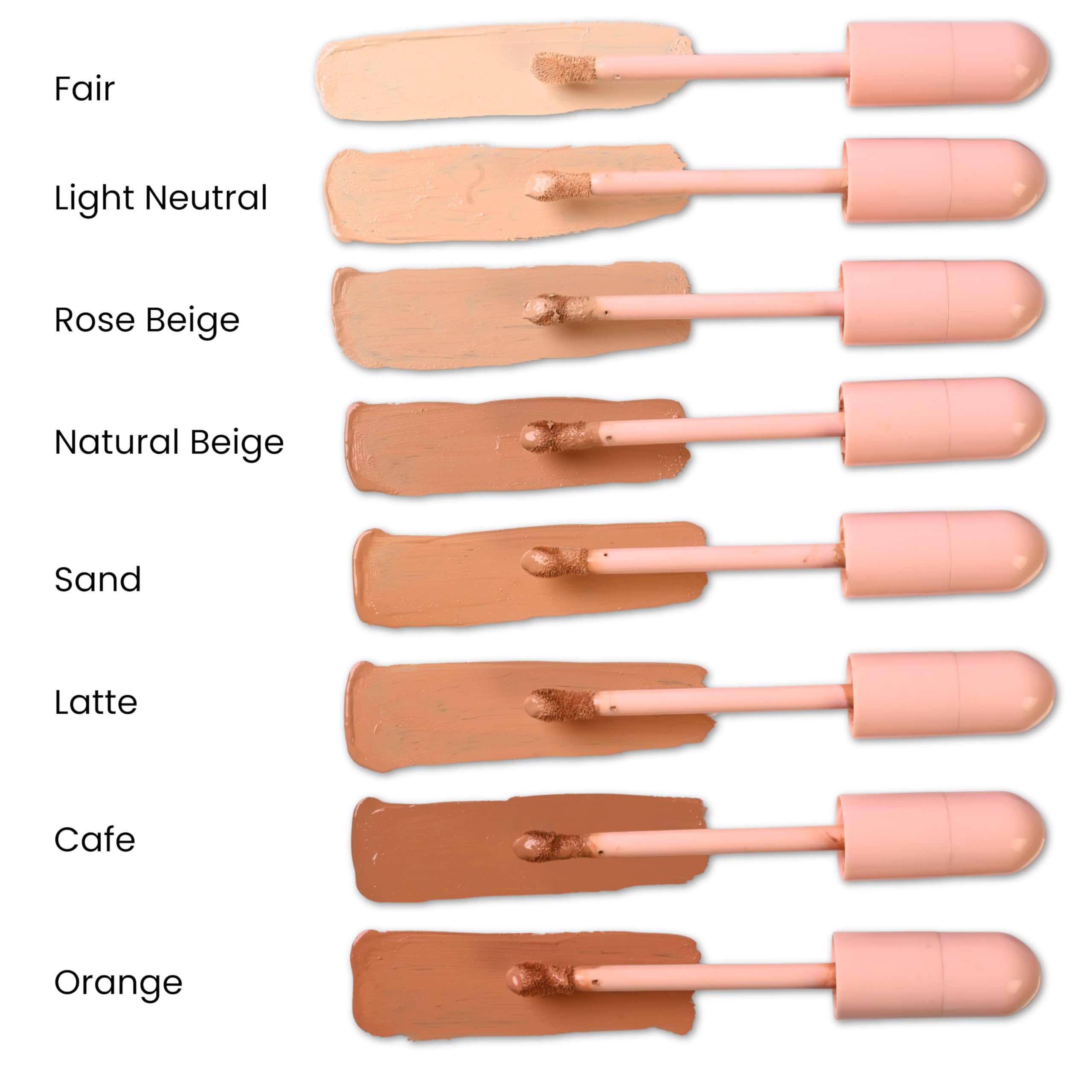 Milagro Beauty Premium Wizard Concealer (6 ml) | Full Coverage, Matte & Poreless, Easily Blendable | Longlasting Creaseless Formula Covers Dark Spots | Highlighting & Contouring | All Skin Type | Cafe 1