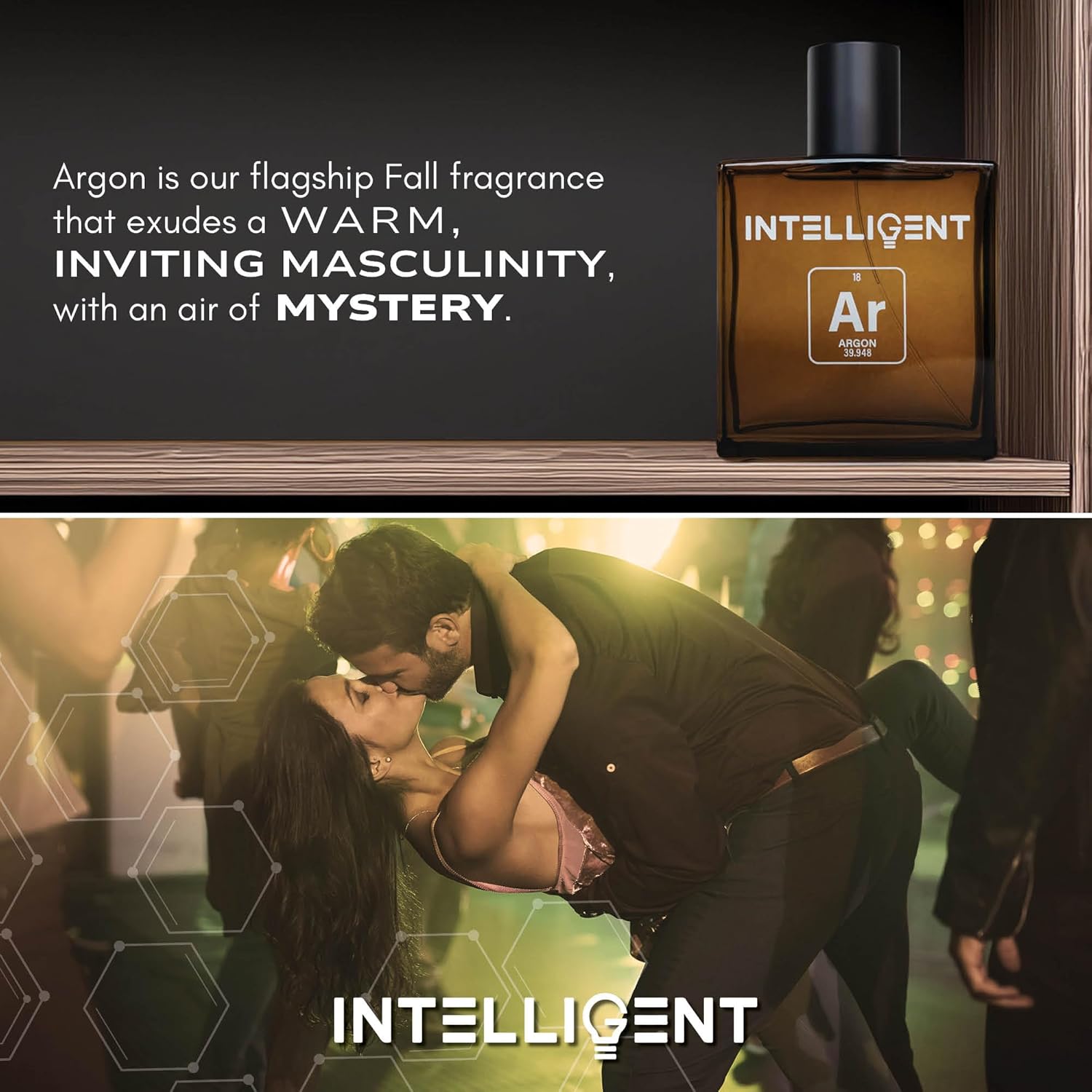 Intelligent Argon Eau de Parfum | Cologne for Men | Dark, Aromatic, and Tantalizing | 3.4 Fl Oz (100 mL) - Image 5