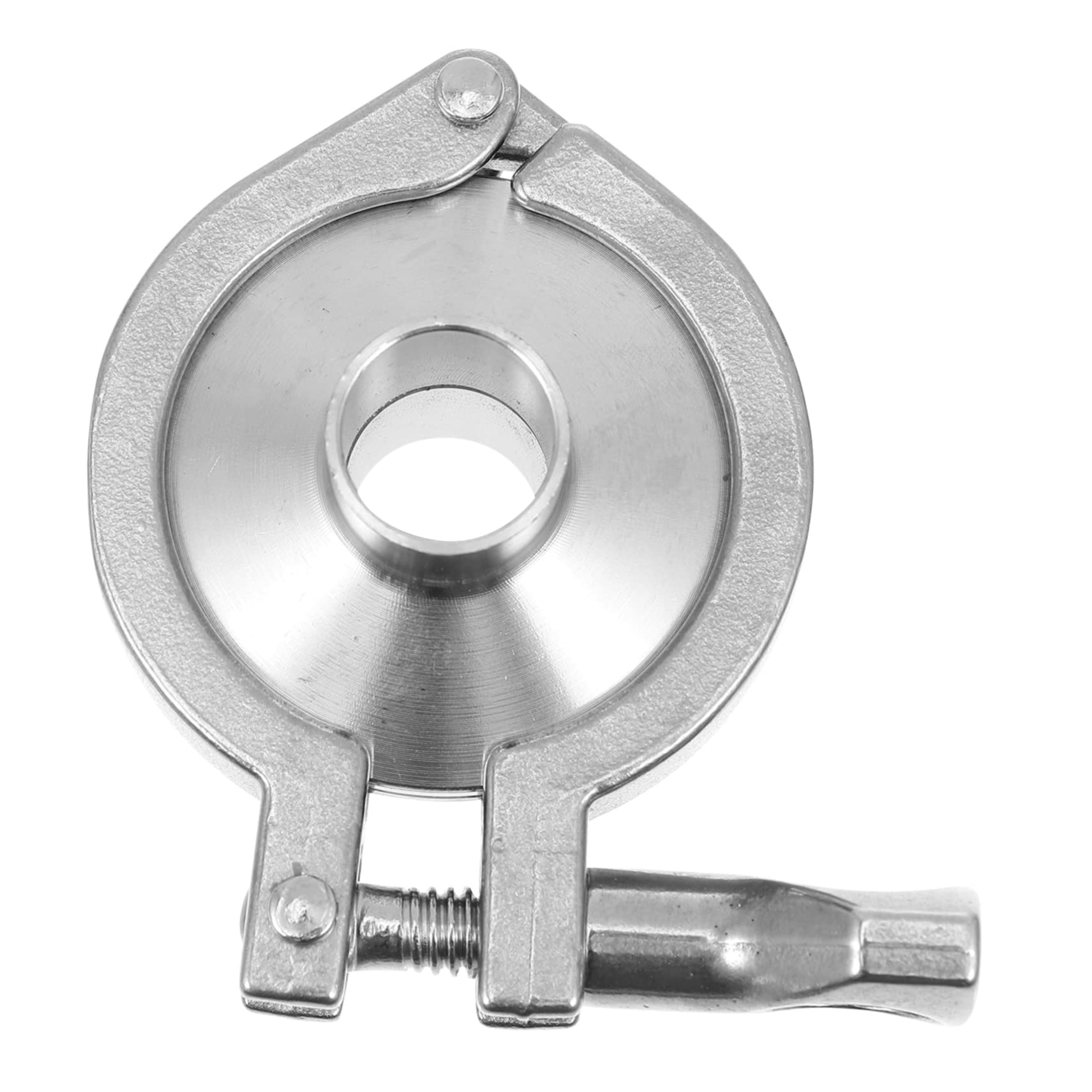 Gadpiparty 1 Set Durable Stainless Steel Kits Quick Mounting Clamp Tools for Food Medicine High Corrosion Resistance