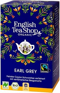 English Tea Shop Earl Grey Fairtrade & Organic 20 Sachet Tea Bags