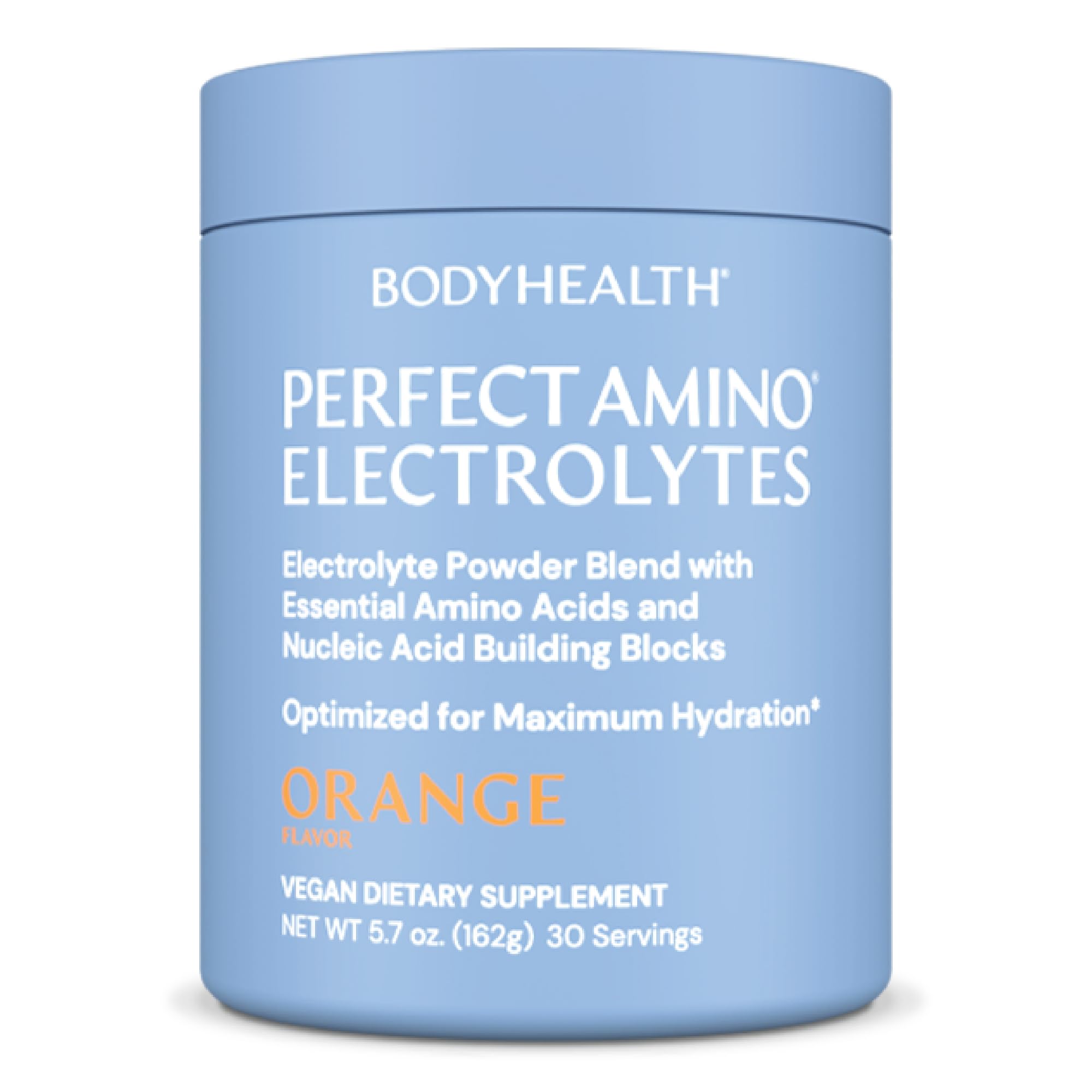 BodyHealth PerfectAmino Electrolytes Powder No Sugar, Keto Sugar Free Fasting Electrolytes Drink Mix, Hydration Powder with Trace Minerals - Watermelon - 60 Servings — Amazon image 11