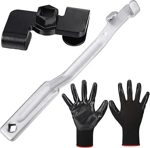 La herramienta extensora de llave incluye extensión de llave de 13.4 pulgadas para un máximo apalancamiento, adaptador extensor de llave de acero