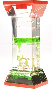 AZ Trading & Import TG01-GREEN Liquid Motion Bubbler, Multicolor