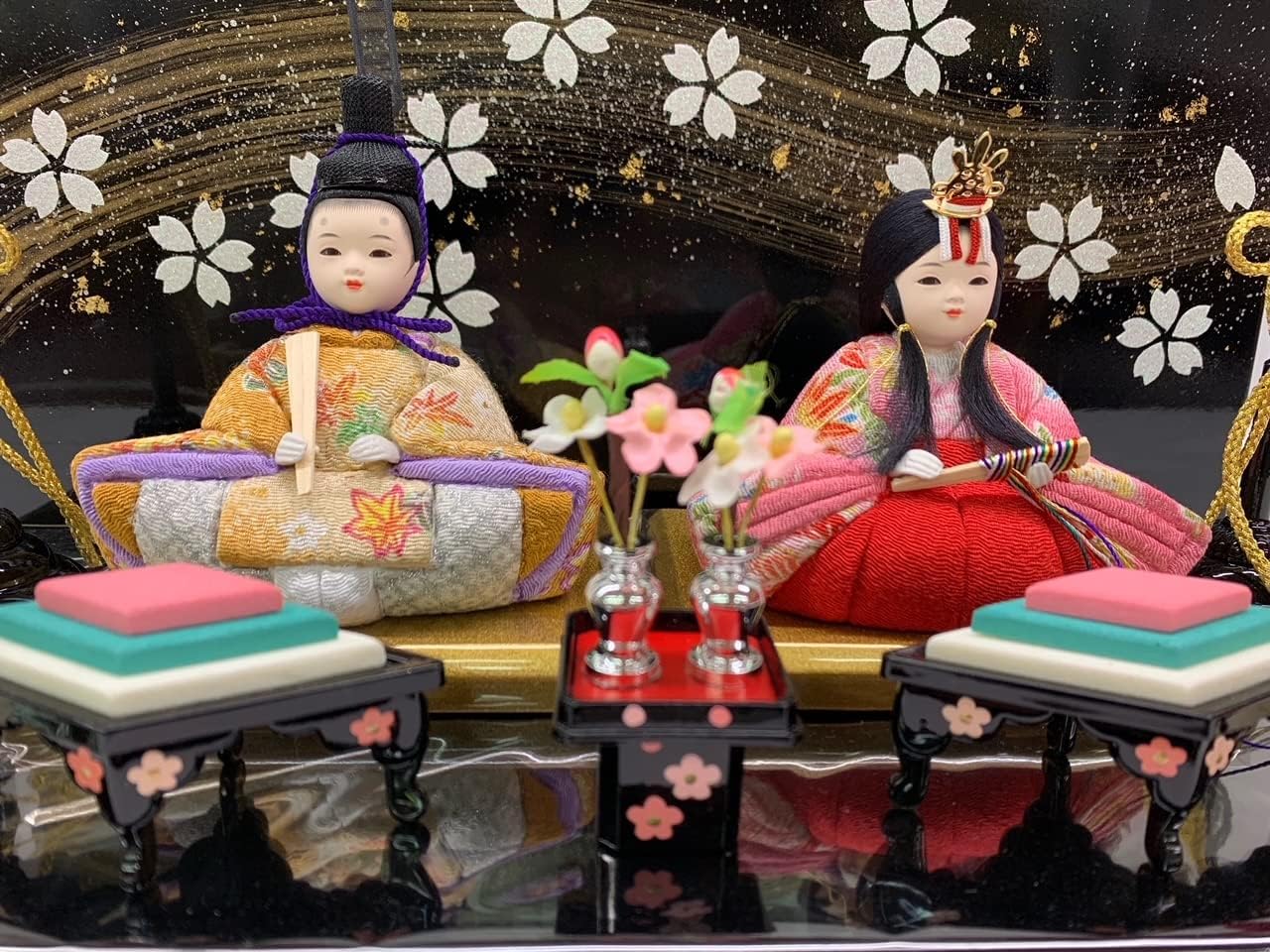 つるし雛 No.138 壁掛けタイプ ひな祭り 桃の節句 初節句飾り 五段さ