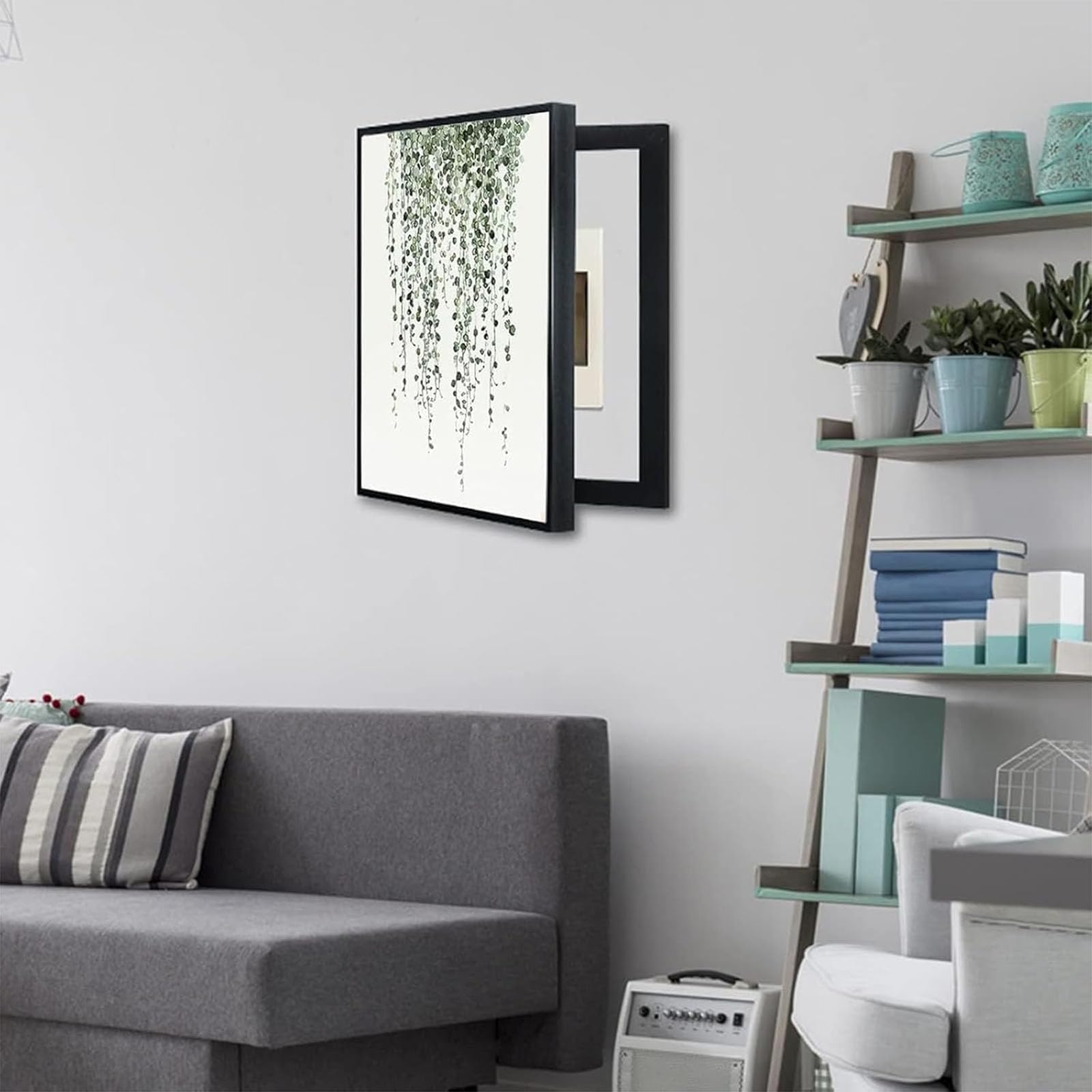 Copertura Decorativa Moderna Scatola, Quadro Elettrico Contatore Copertura Decorazione Dipinti Quadro Copri Contatore,006,30x40cm