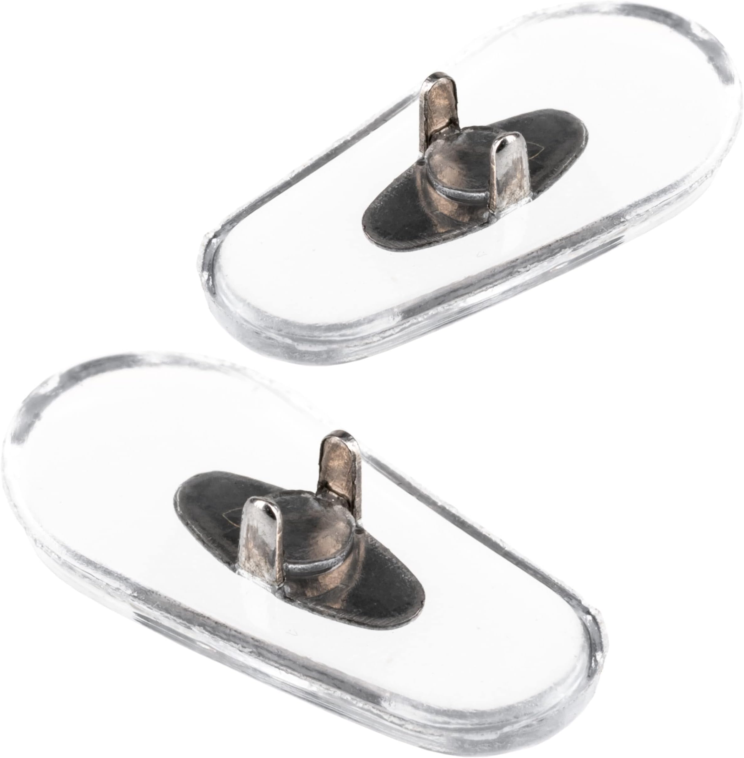 SPORTS WORLD VISIONNose Pads Replacement for Certain RB Frames |Soft, Comfortable, Durable, and Non Slipping Nose Pads | PVC | Silver Color | 1 Pair |