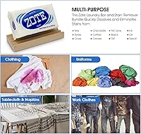 Vista 6 de Paquete de detergente y jabonera Zote: una adición conveniente y elegante a cualquier cuarto de lavado. Zote combinado con una jabonera Chapel