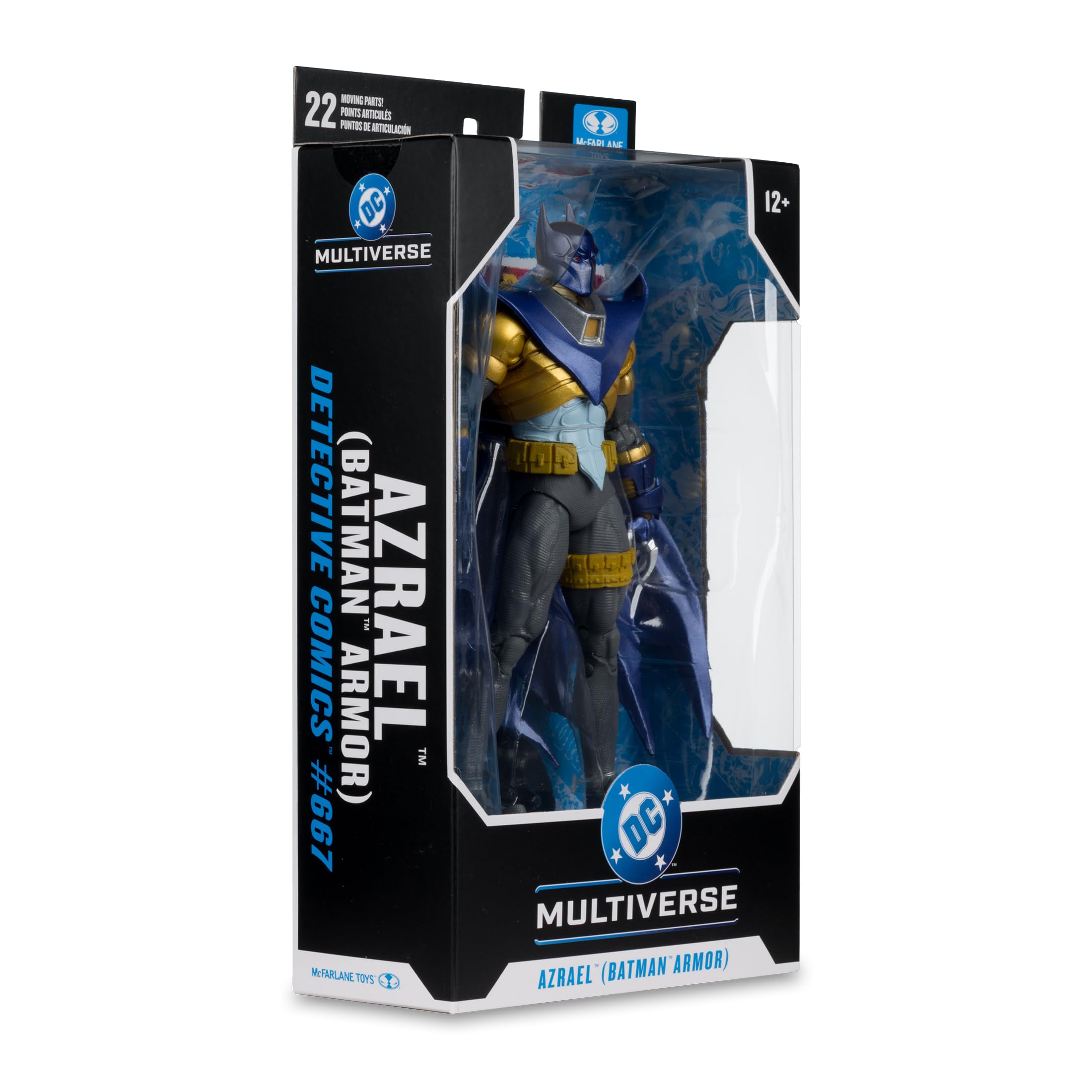 McFarlane DC Multiverse figurka akcji Azrael Batman V2 (Batman Knightquest) 18 cm | DC Multiverse Detective Comics #667 7 cali figurka - Azrael Batman Armor