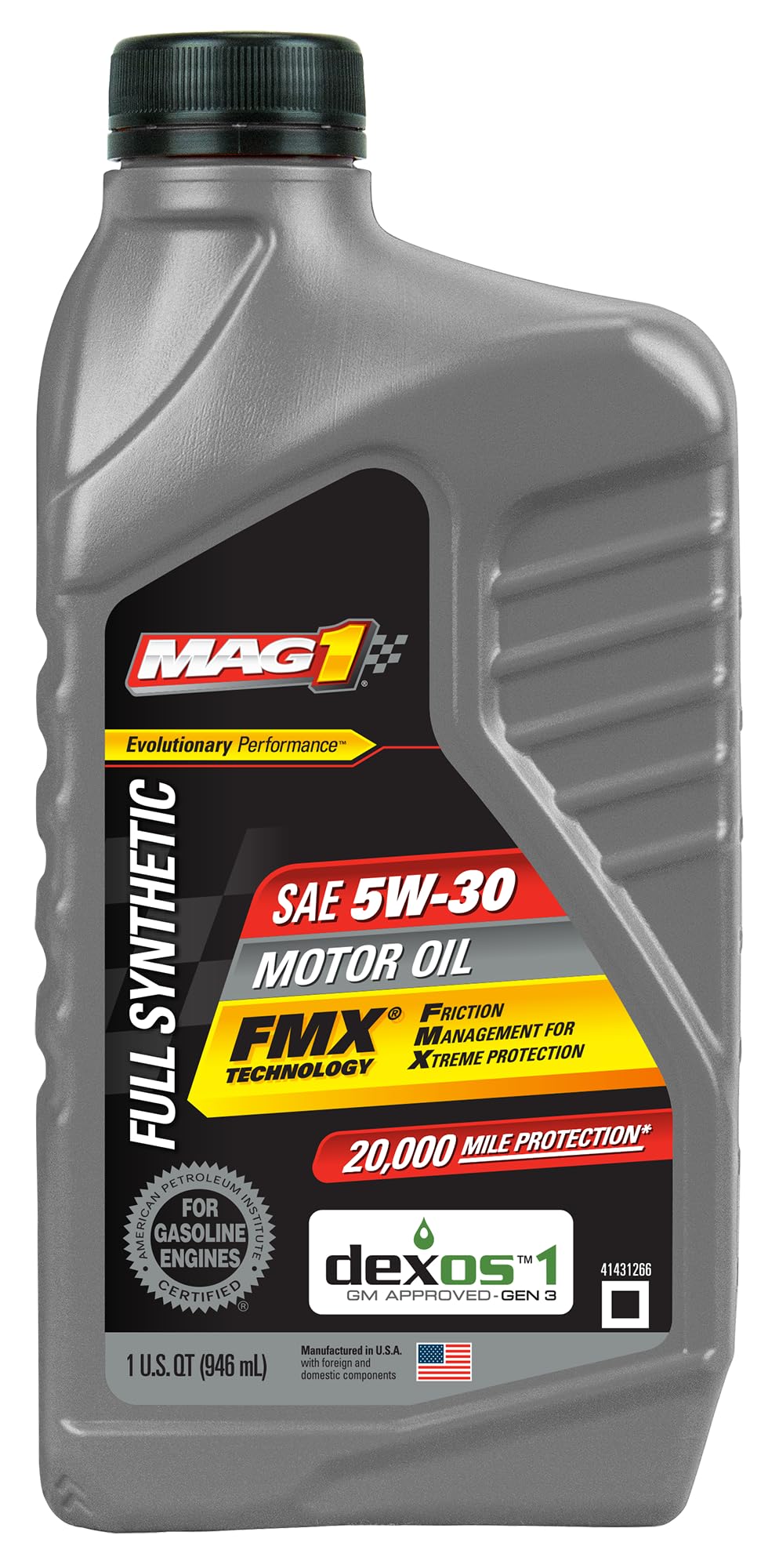 Ｘ5Ｗー30 Amazon.com: Mag 1 62891 Full Synthetic SAE 5W-30 Motor Oil