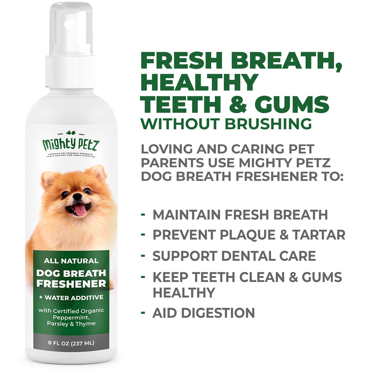 premium pet dental spray