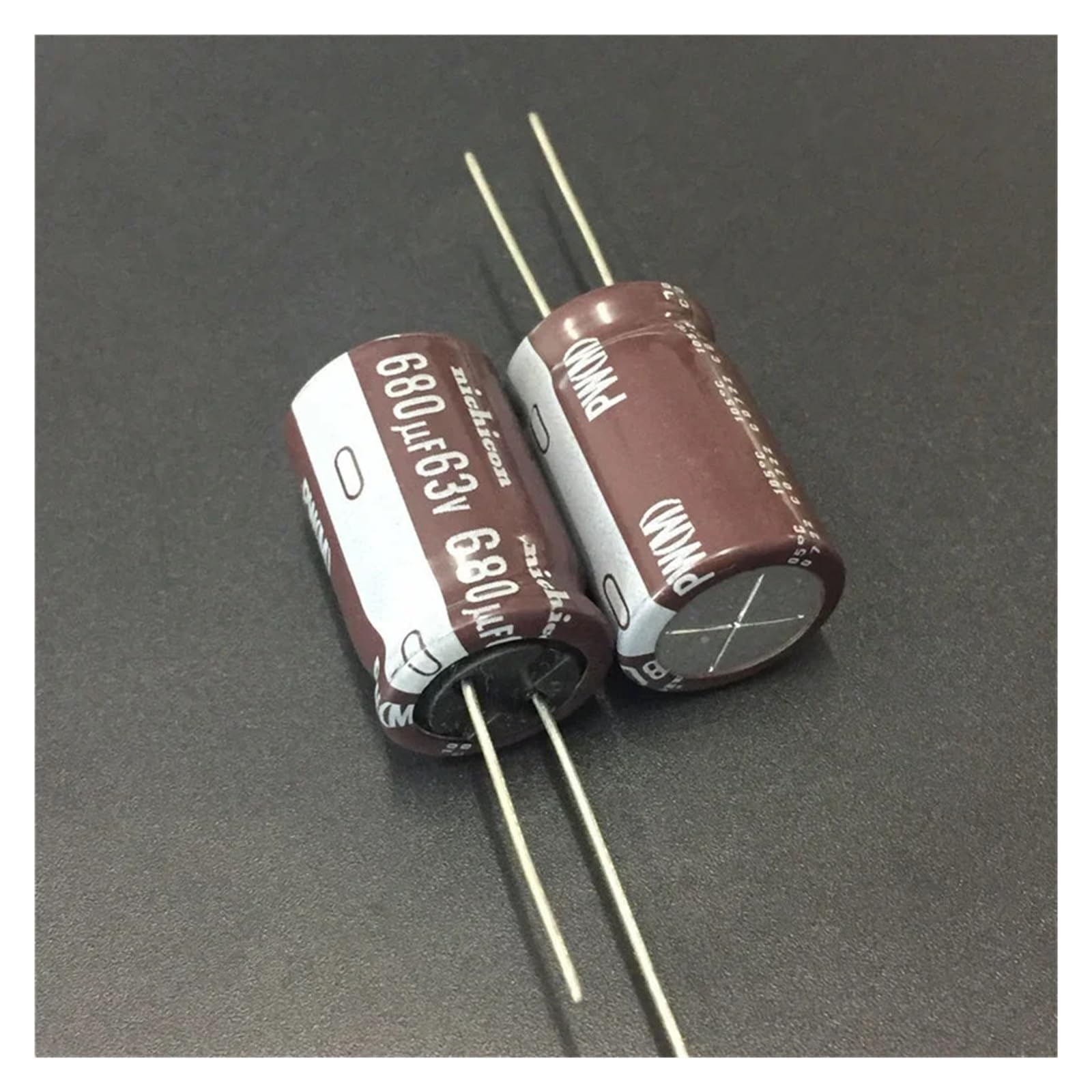 ICXLPMC 20pcs 680uF 63V 16x25mm Low Impedance Long Life 63V680uF Aluminum Electrolytic capacitor