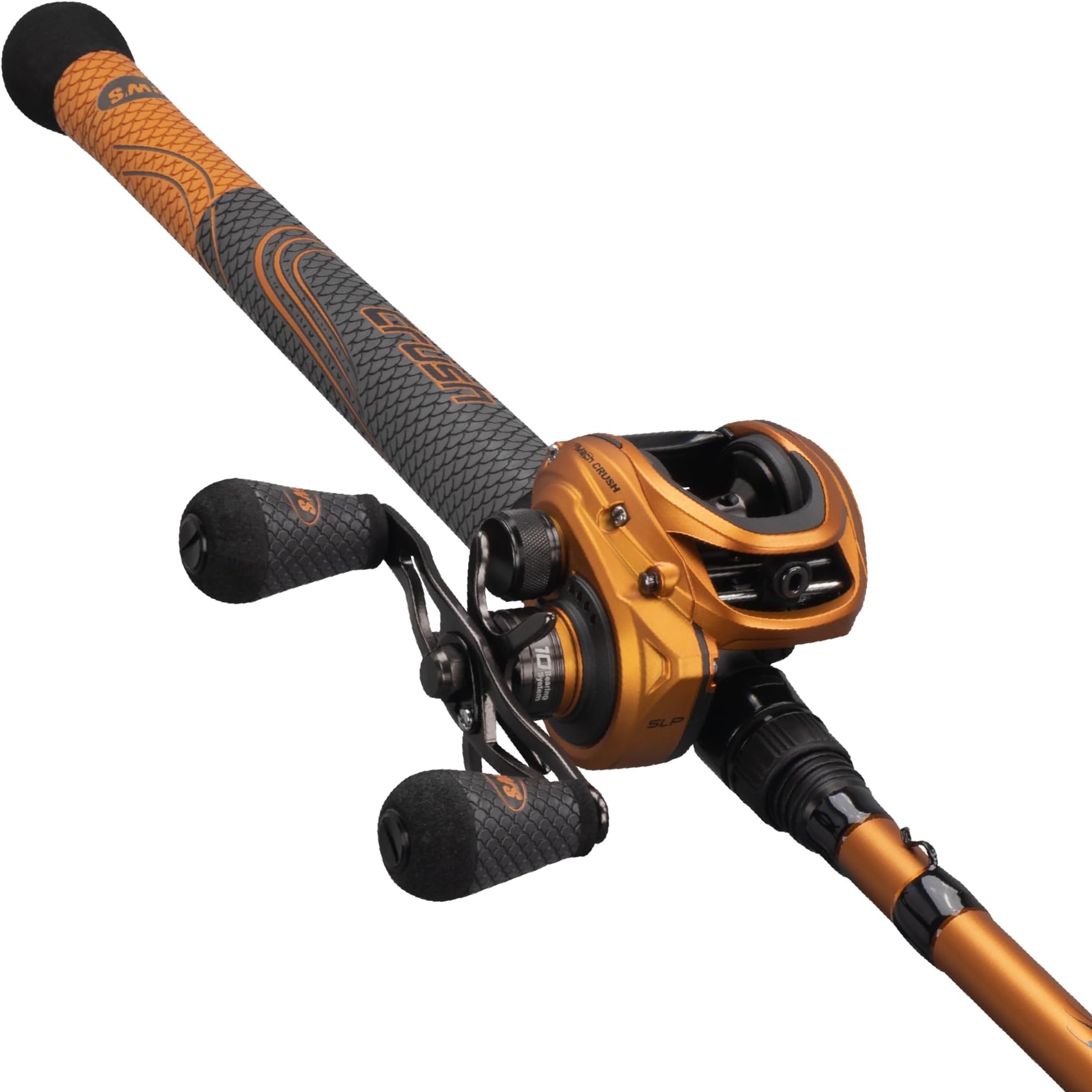 Lew’s MACH Crush Baitcast Reel & Fishing Rod Combo