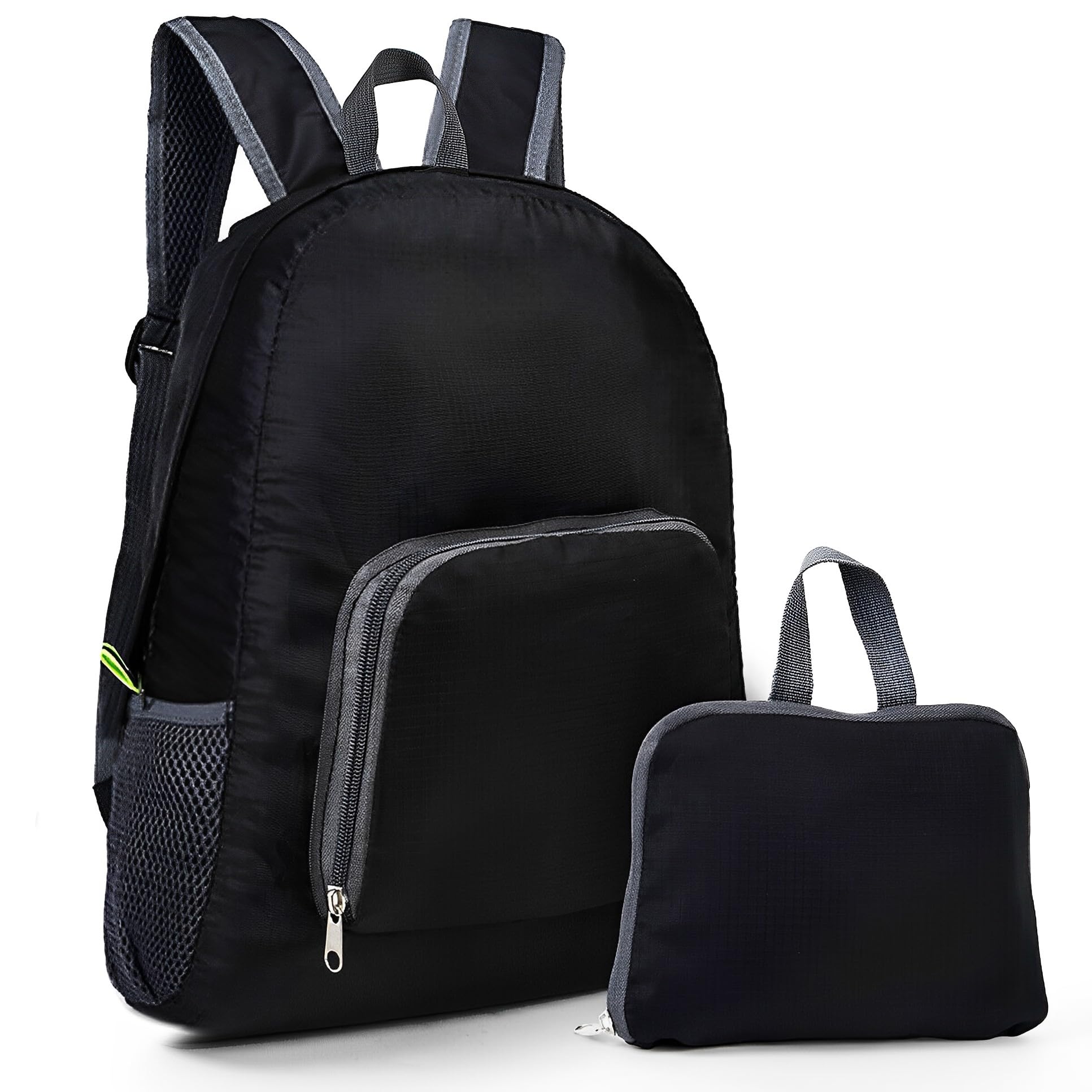divyah Foldable Waterproof Backpack as Travel Hiking Daypack for Men & Women, Lightweight, Durable Backpack with Adjustable Straps & Side Pouches-picture-22