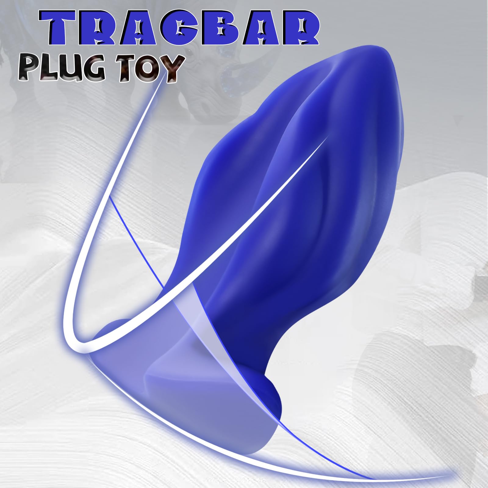 Plug Anale per Uomo, Plug Anale in Silicone Cavo XXL 6,5 cm con Design a Tunnel, Compatibile con Vibratori e Vibratori per Il Pene, Giocattolo Stimolante per Il Massaggio Alla Prostata per Coppie