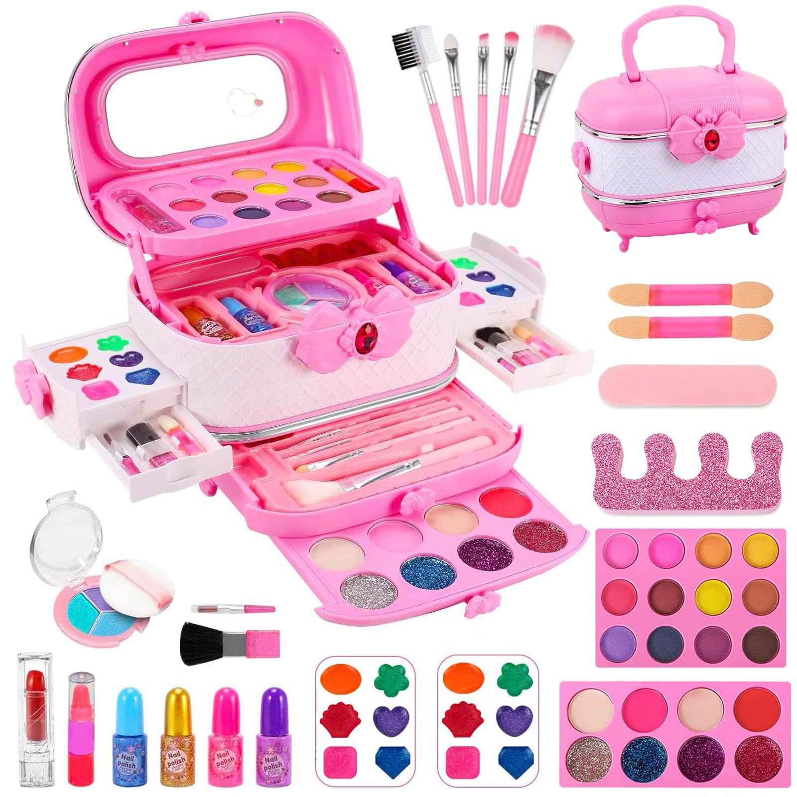 【バラ売りOK】美容学生　メイク道具セット Amazon | メイクアップ化粧品セット 68点セット フル美容化粧品