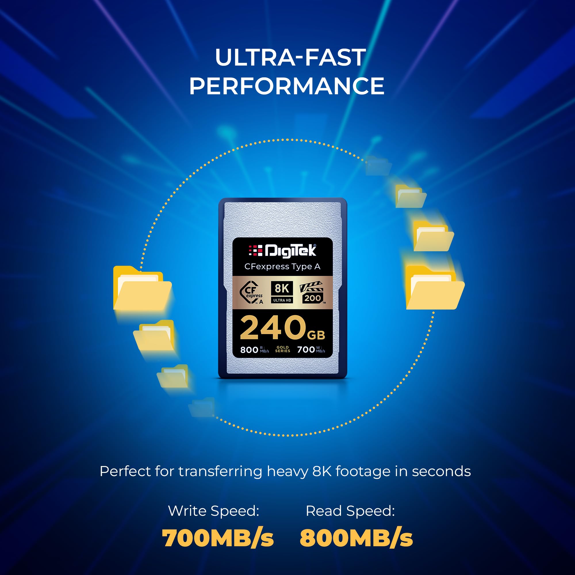 Digitek 240GB CFexpress Card - 8K Video & Photo -3