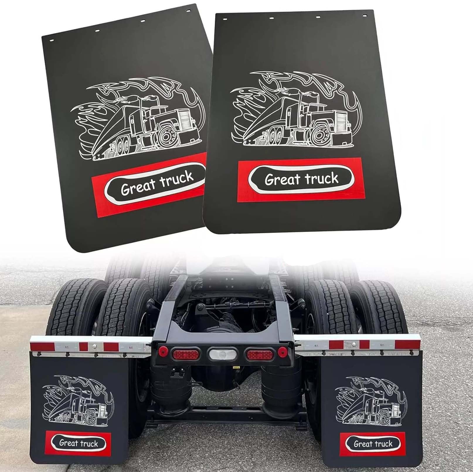 Black Mud Flaps