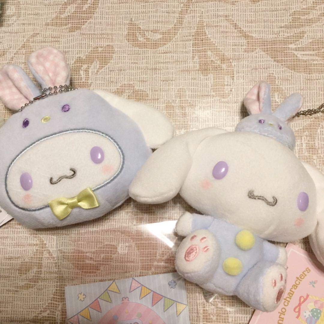 Amazon.co.jp: ぬいぐるみ イースター シナモロール たまごスタンプ 