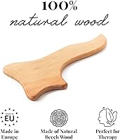 Vista 3 de tuuli Accesorios – Masajeador de drenaje linfático Gua Sha, masajeador linfático multifuncional para brazos, piernas, espalda y más, masajeador