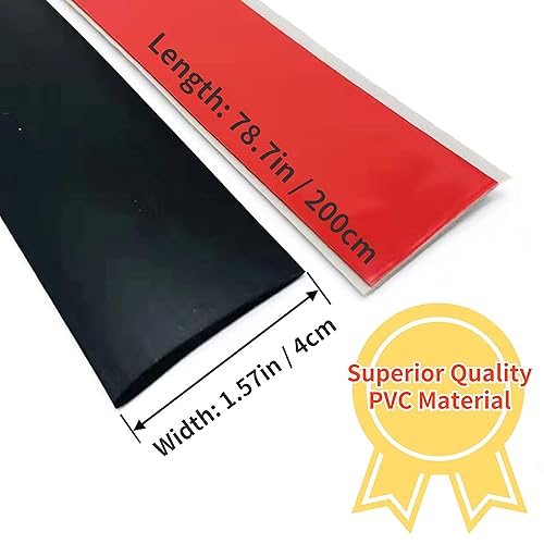 Miniatura 7 de Tira de transición para piso, tiras autoadhesivas para reparar umbrales, suelos de vinilo, transiciones para suelos laminados, tira divisora plana y