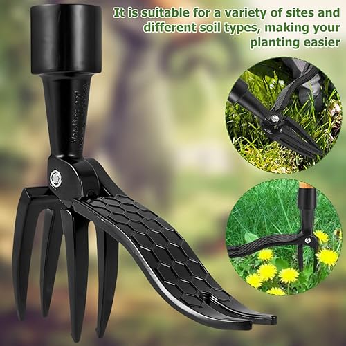 Miniatura 2 de Extractor de malas hierbas, herramienta de extracción de malas hierbas, herramienta de extracción de deshierbe resistente para patio, jardín, 4