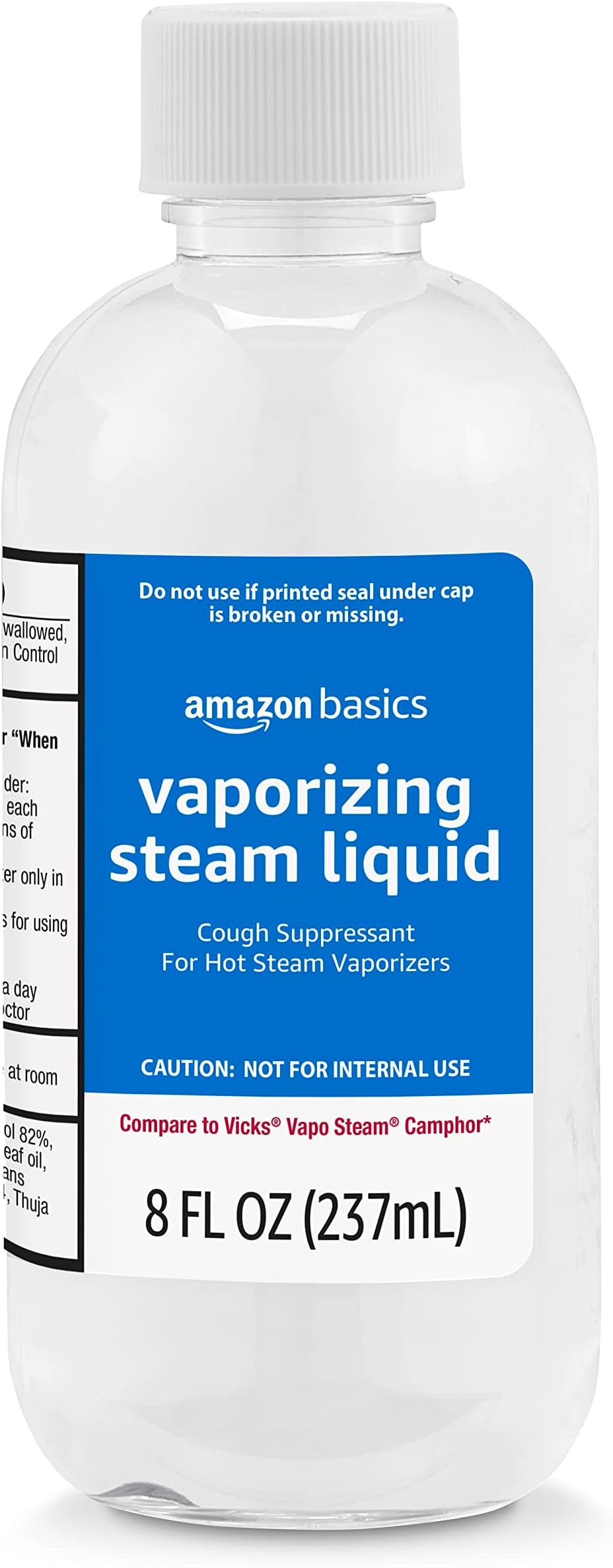 Vaporizing Steam Liquid Cough Suppressant Medication, 8 Fl Oz (Pack of 1) (Previously Solimo)