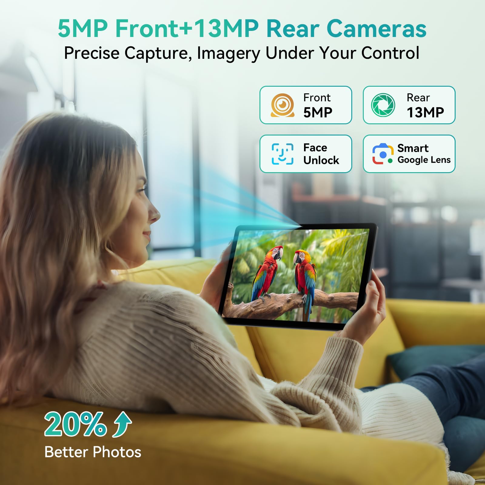 Amazon.com : KINGRID Android Tablet, 11 inch Android 16 Tablet