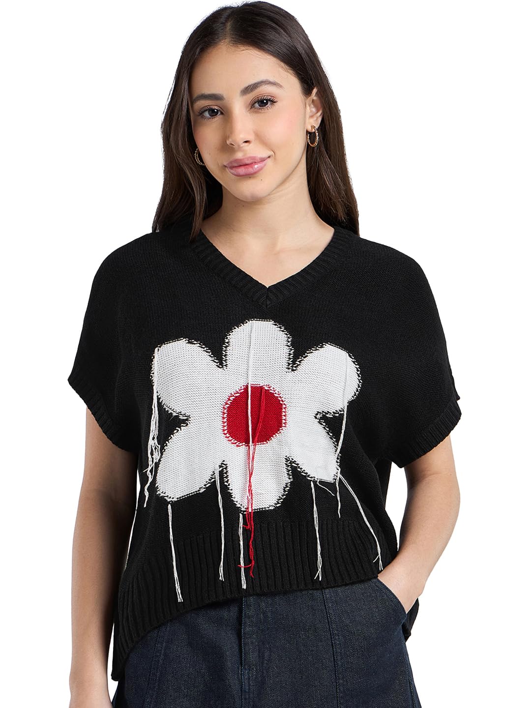 Women's Acrylic Modern Sweater