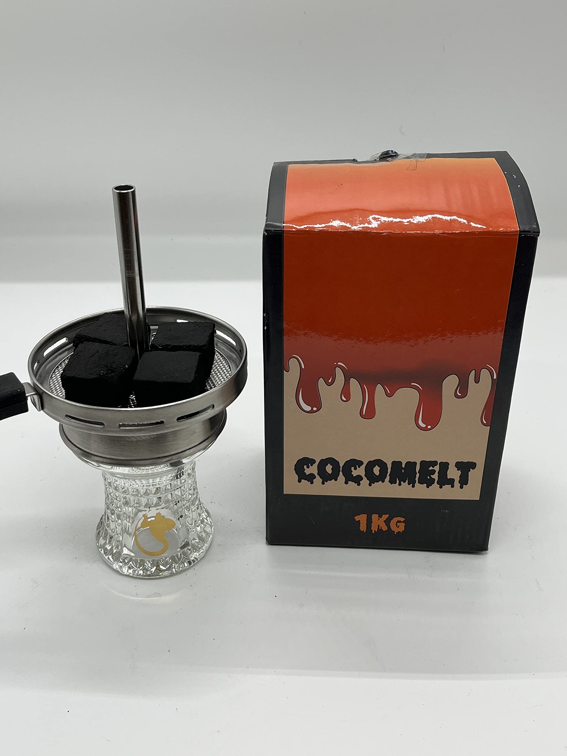 Amazon.co.jp: Coconut Charcoal Briquette シーシャ 炭 COCOMELT