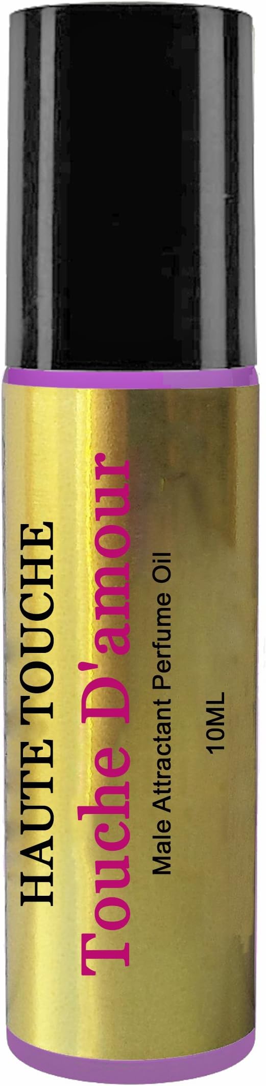 Touche D'amour Perfume for Women. A natural Plant Based Infused Stimulant Sexy Fragrance to discreetly Attract Men; 10ml Roll On Bottle.