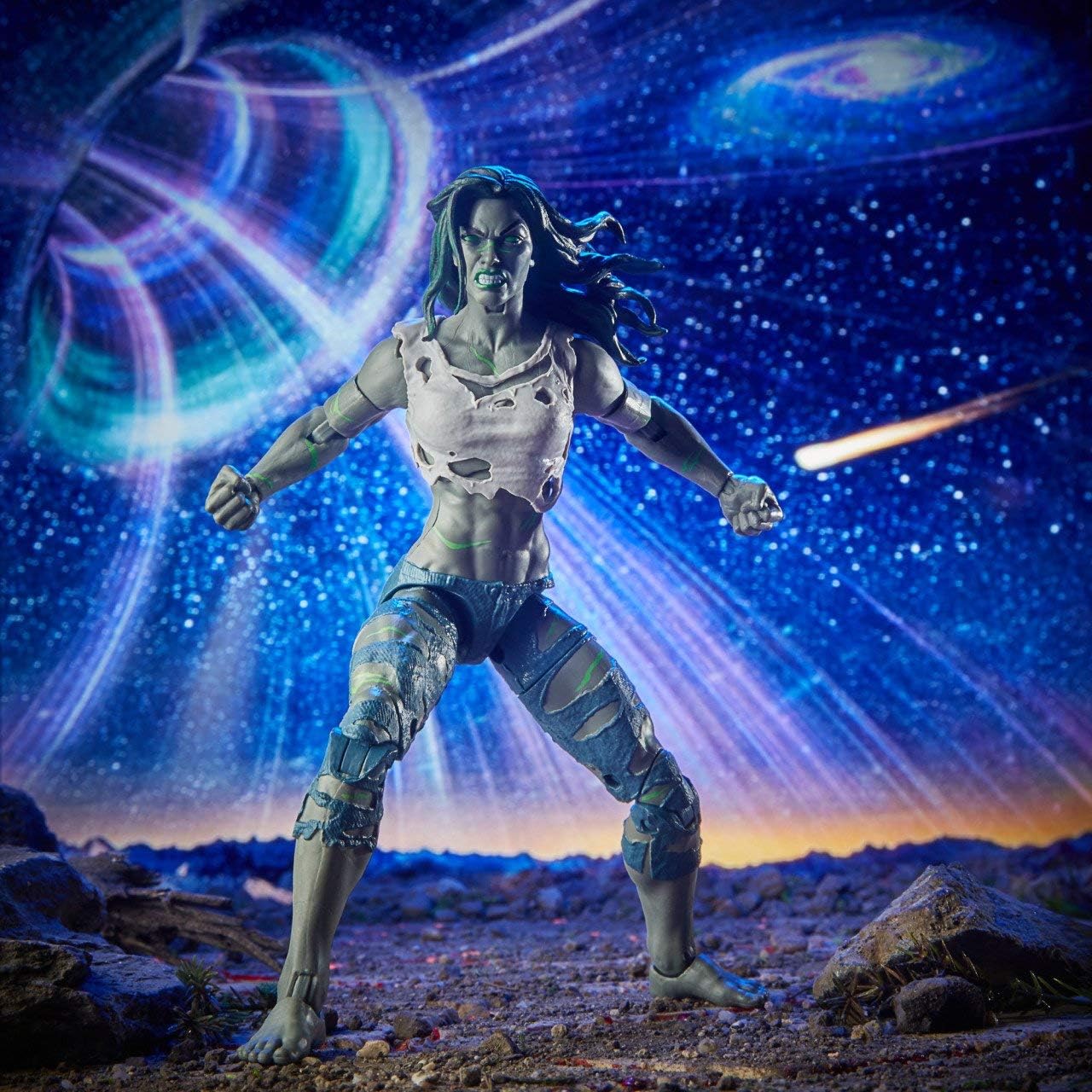 Hasbro Marvel Legends Series 6" Collectible Action Figure Hulk Toy, Premium Design & 2 Accessories, 2 Build-A-Figure Parts