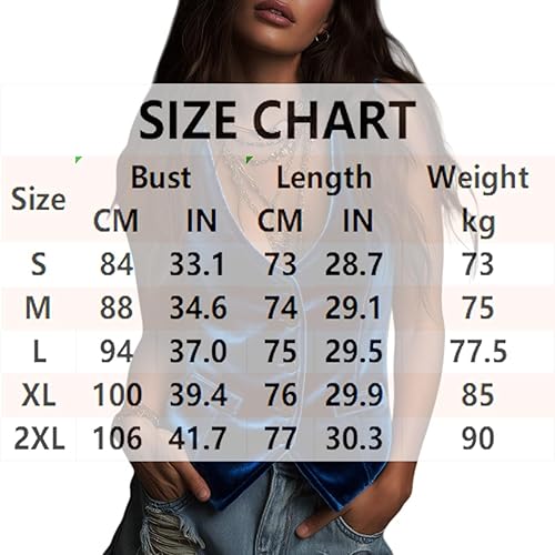 Retro Bohemian Bright Pink Velvet Vest,Women's Button Retro V-Neck Sleeveless Solid,Formal Suit(Coffee,Small)